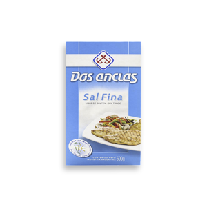 DOS ANCLAS SAL FINA ESTUCHE X 500 GR